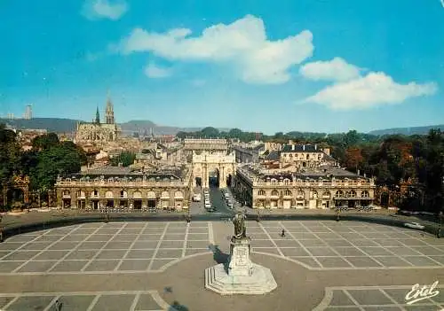 France Meurthe et Moselle > Nancy la place Stanislas 1973