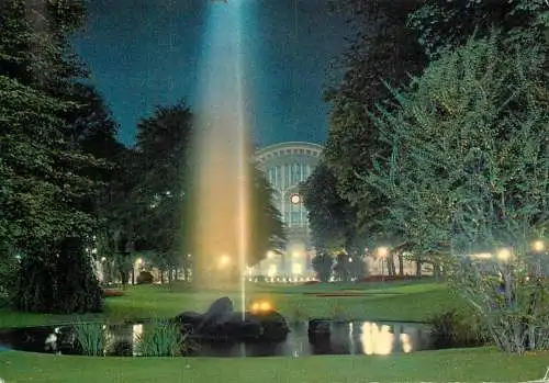 Italy Torino Carlo Felice gardens at night Porta Nuova stion