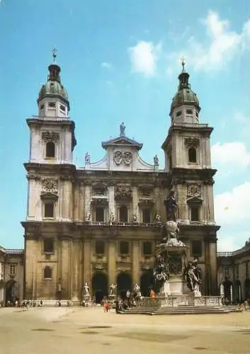 Austria Salzburg dom cathedral Saint Rupert and Virgil church