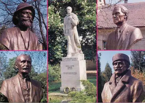 Hungary Szobrok a Magyar Utazol Panteonjabad