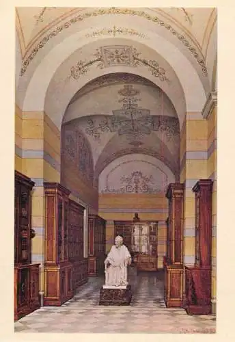 Russia Leningrad Ermitage museum E. Hau la bibliotheque de Voltaire