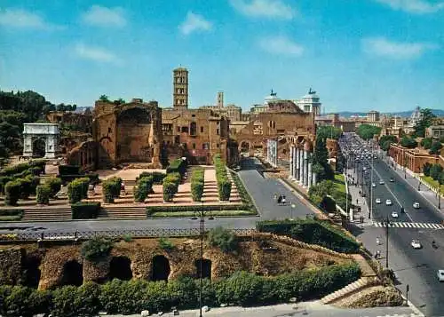 Italy Rome via dei Fiori Imperiali