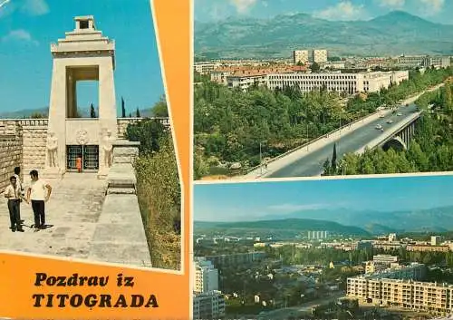 Montenegro Titograd Podgorica
