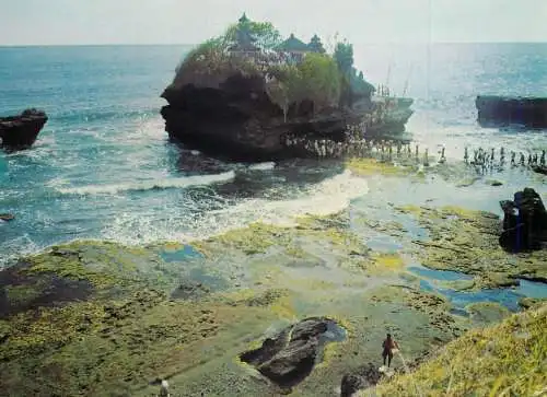 Indonesia Bali sacred rock Tanahlot