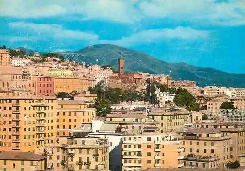 Italy Genova circumvallation et the Mount der Ringgraben auf dem Berg