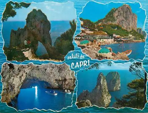 Italy Capri landmarks