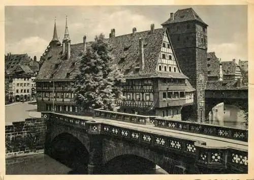 Germany Nurnberg Maxbrucke, Weinstadl, Wasseturm