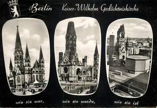 Germany Berlin Kaiser Wilhelm Gedachtniskirche multi view