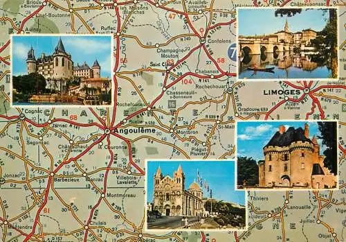 France La Charente et Haute Vienne