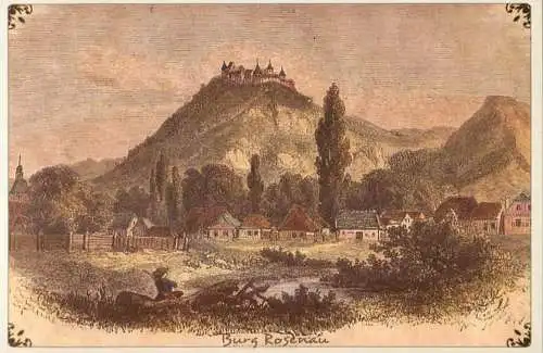 Romania Cetatea Rasnov Burg Rosenau