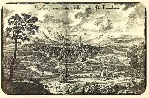 Romania Sibiu Hermanstadt 1780