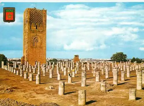 Morocco Rabat Torre Hassan cemetery temple