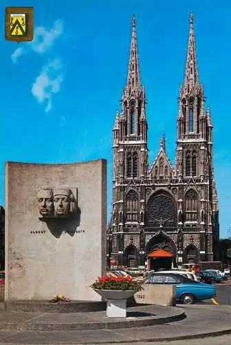 Belgium Oostende St. Peter and Paul church King Albert monument Queen Elisabeth