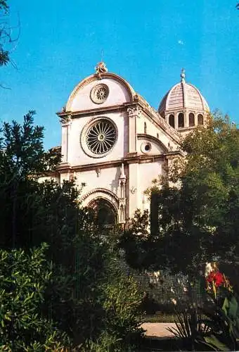 Croatia Šibenik church dome
