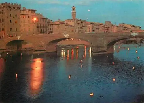 Italy Florence Santa Trinita bridge