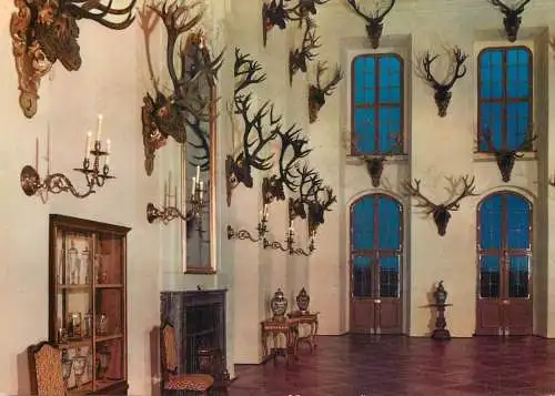 Germany Moritzburg Castle barockmuseum Speisesaal