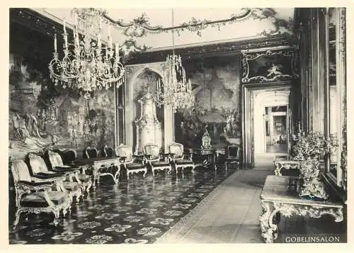 Austria Wien Schloss Schonbrunn Gobelinsalon