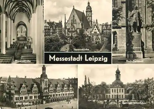 Germany Messestadt Leipzig different aspects and sites