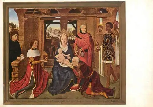 Adoration of the Magi Hans Memling painting