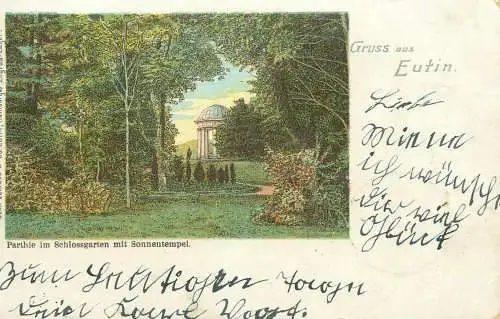 AK Gruss aus Eutin 1903