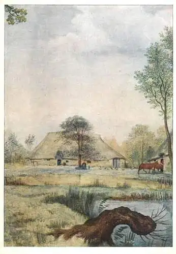 Pieter Brueghel die Altere countryside area painting