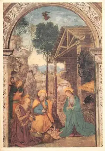 Holy Night Nativity scene Pinturicchio painting