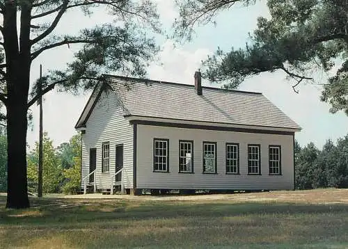 USA North Carolina Oak Plains School historical site 1997 photo