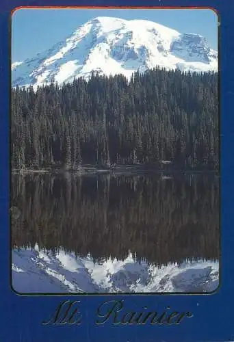 USA Mount Rainier WA picturesque scenery