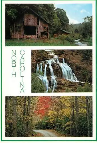USA North Carolina picturesque natural landscapes multi view