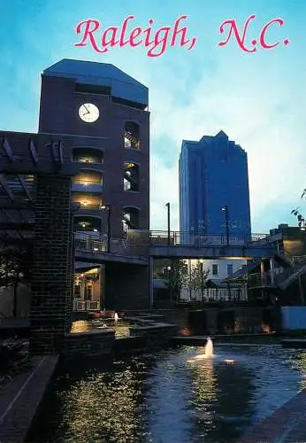 USA Raleigh NC evening aspect