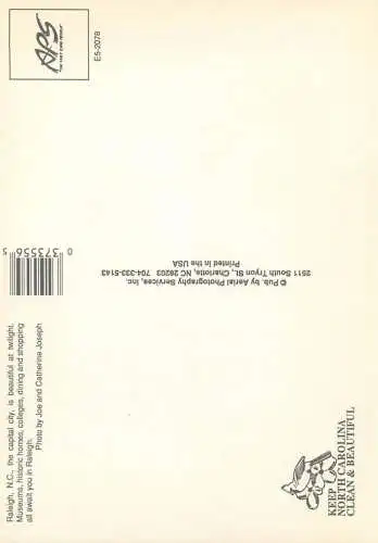 USA Raleigh NC evening aspect