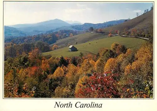 USA North Carolina Mountains picturesque scenery panoramic view
