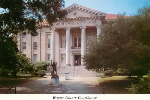 USA Goldsboro NC Wayne County Courthouse