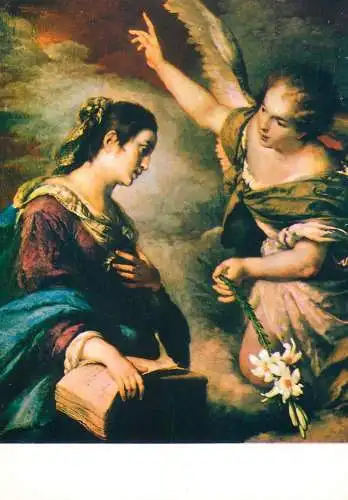The Annunciation Bernardo Strozzi painting