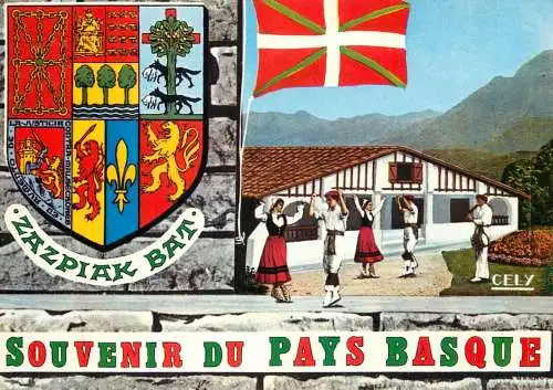 France Pays Basque Zazpiak Pat 1974