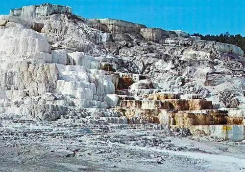 United States Yellowstone National Park Minerva Terrace 1990
