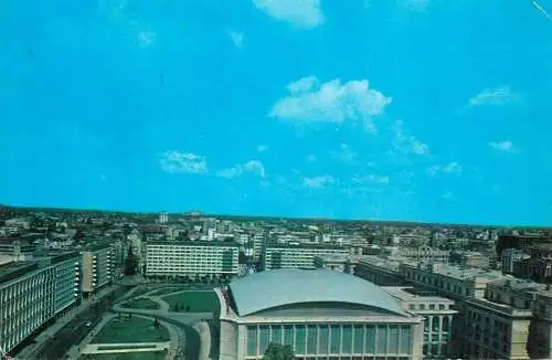 Romania Bucuresti Piata Palatului vedere generala