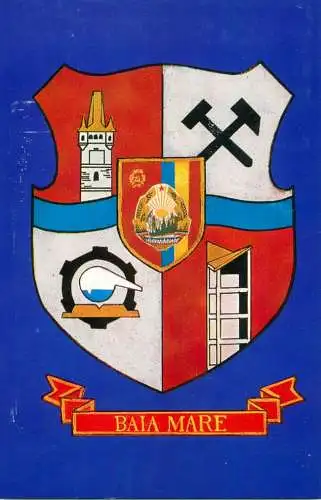 Romania Stema municipiului Baia Mare