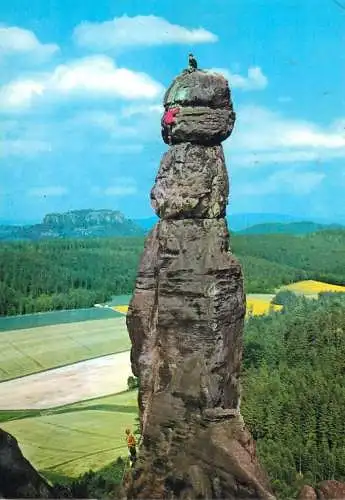 Germany Sachsische Schweiz Barbarine Cliff