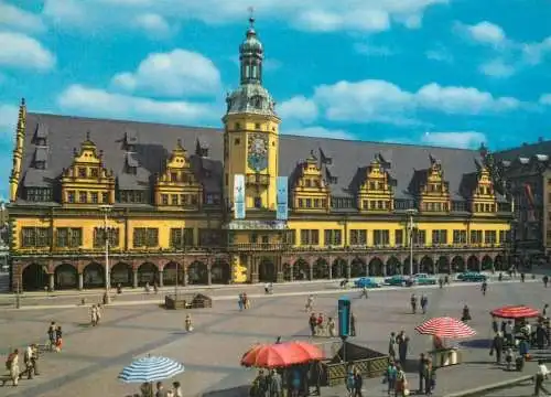 Germany Messestadt Leipzig Altes Rathaus am Markt