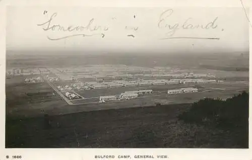 England Bulford military camp general view