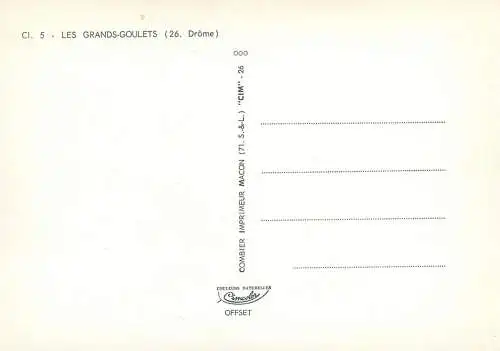 France Les Grands-Goulets Drome