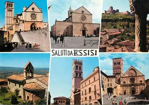 Italy Assisi (Perugia) multi view