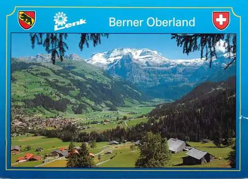 Switzerland Lenk Berner Oberland panorama