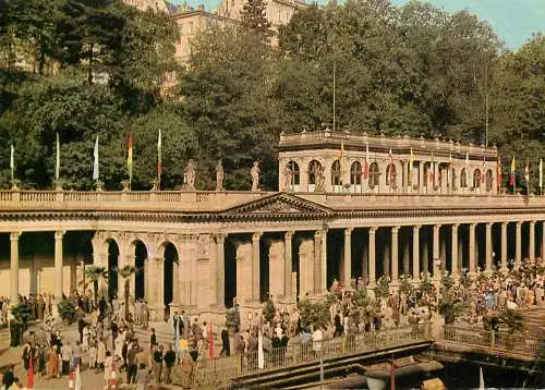 Czech Republic Karlovy Vary Colonnade of Czechoslovak Soviet friendship