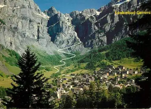 Switzerland Leukerbad Gemmi Wallis mit Gemmiweg & Gemmipass