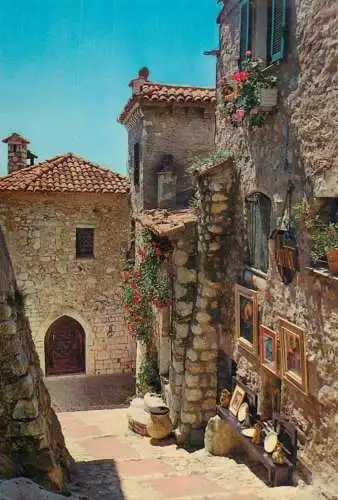 France Cote d'Azur french riviera old rural scene