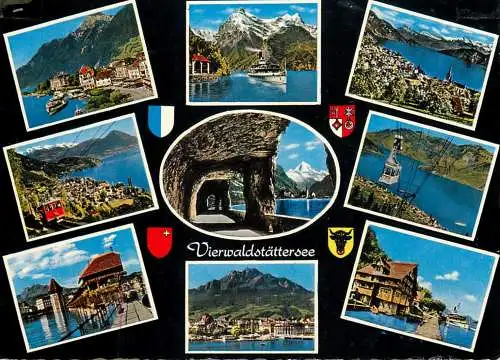 Switzerland lake of Lucerne 1963