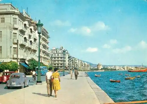 Greece Thessaloniki the seatfront Hotel mediterranean 1967