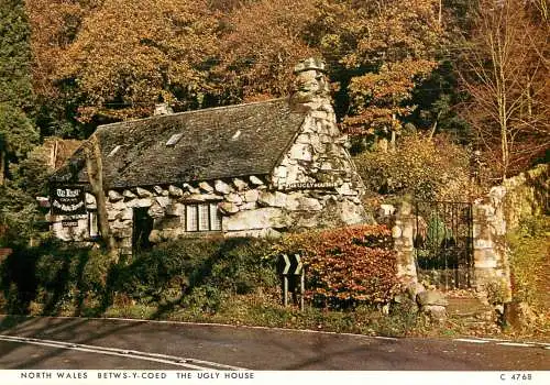 North Wales Betws Y Coed the ugly house